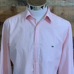Men’s Lacoste L/S Button down shirt size 42
